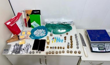 DORES: Polícia Civil  prende casal por tráfico de drogas